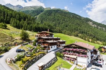 Chalets mit Sauna im Grünwald Resort Sölden