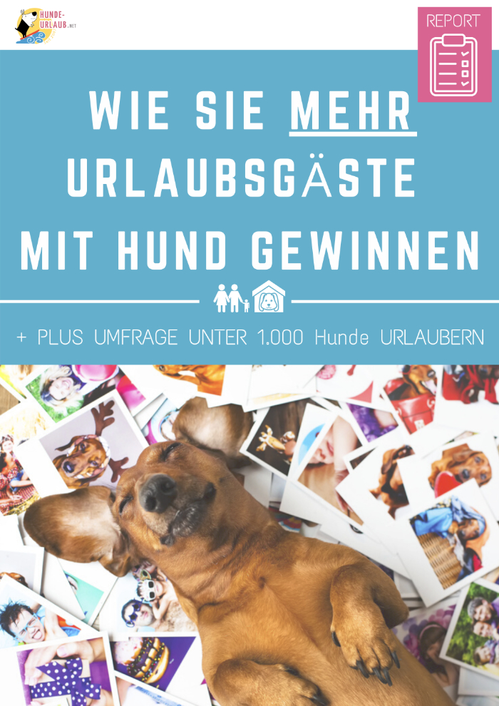 Gratis Ratgeber - mehr Urlaubsgäste mit Hund_cover