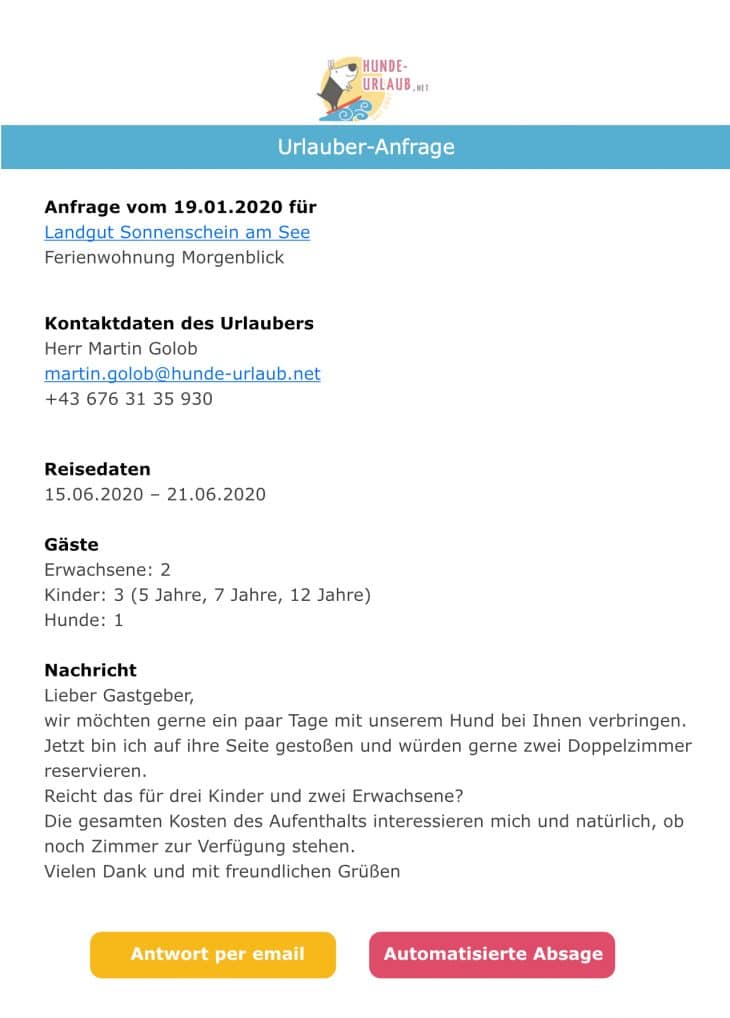 Anfrageemail-grafik