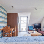 Wohn- und Schlafbereich FeWo Seestern