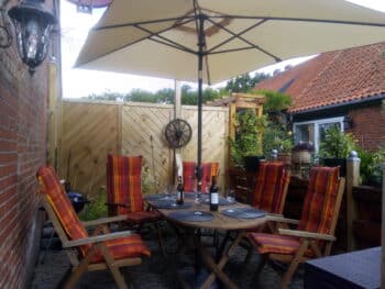 Ferienwohnung Nordseeliebe mit Garten