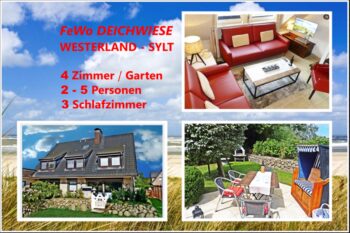 Ferienwohnung auf Sylt SYLTER DEICHWIESEN