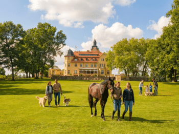 Bernsteinland in Wendorf, Hirschburg, Barth